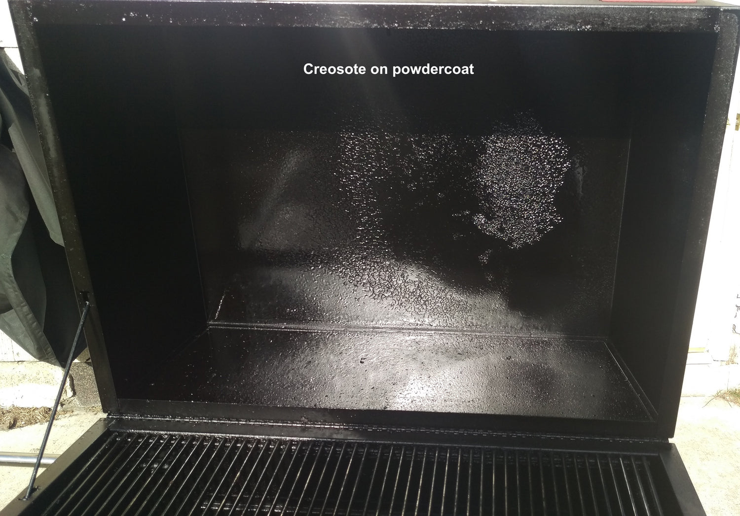 Creosote in Charcoal Grills