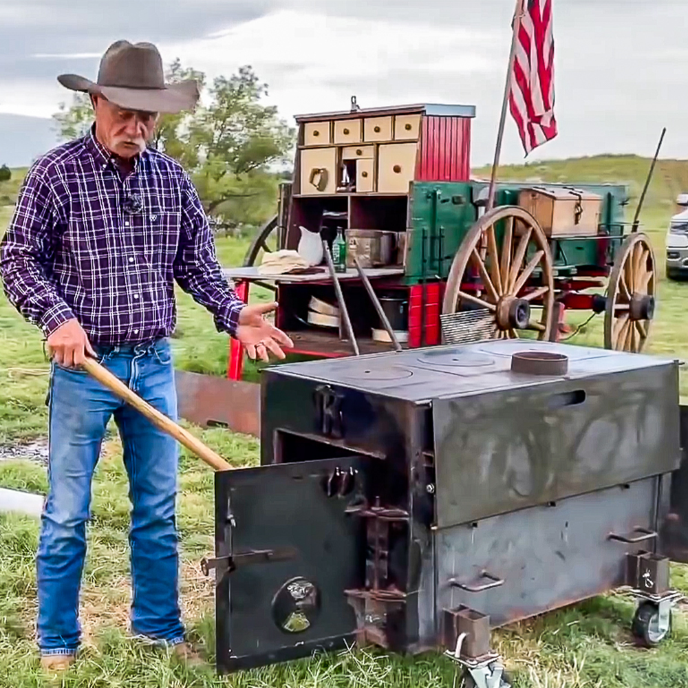 Bertha Cowboy Stove - Kent Rollins x Hasty Bake