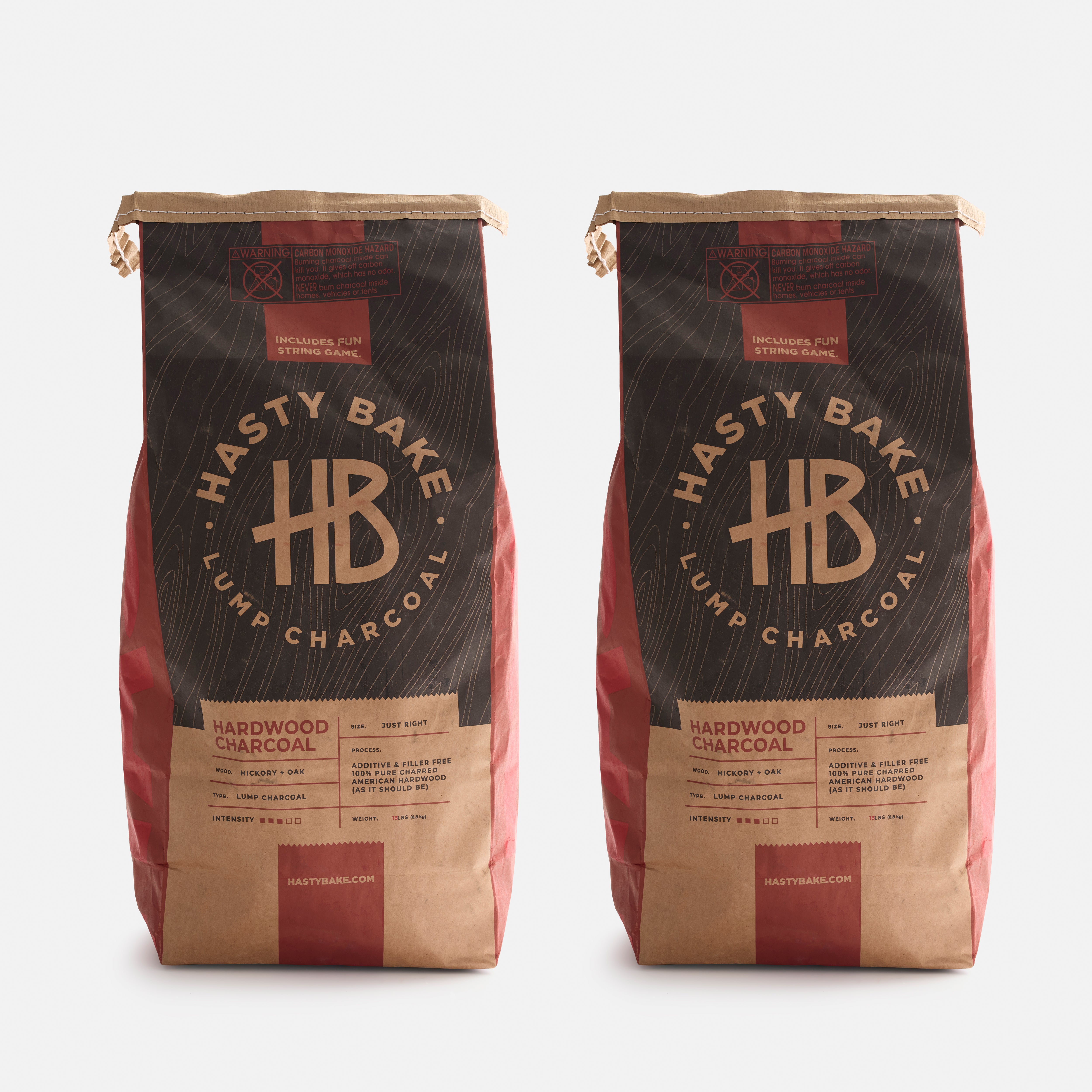 Hasty Bake Charcoal - 2 Pack (30 Pounds)