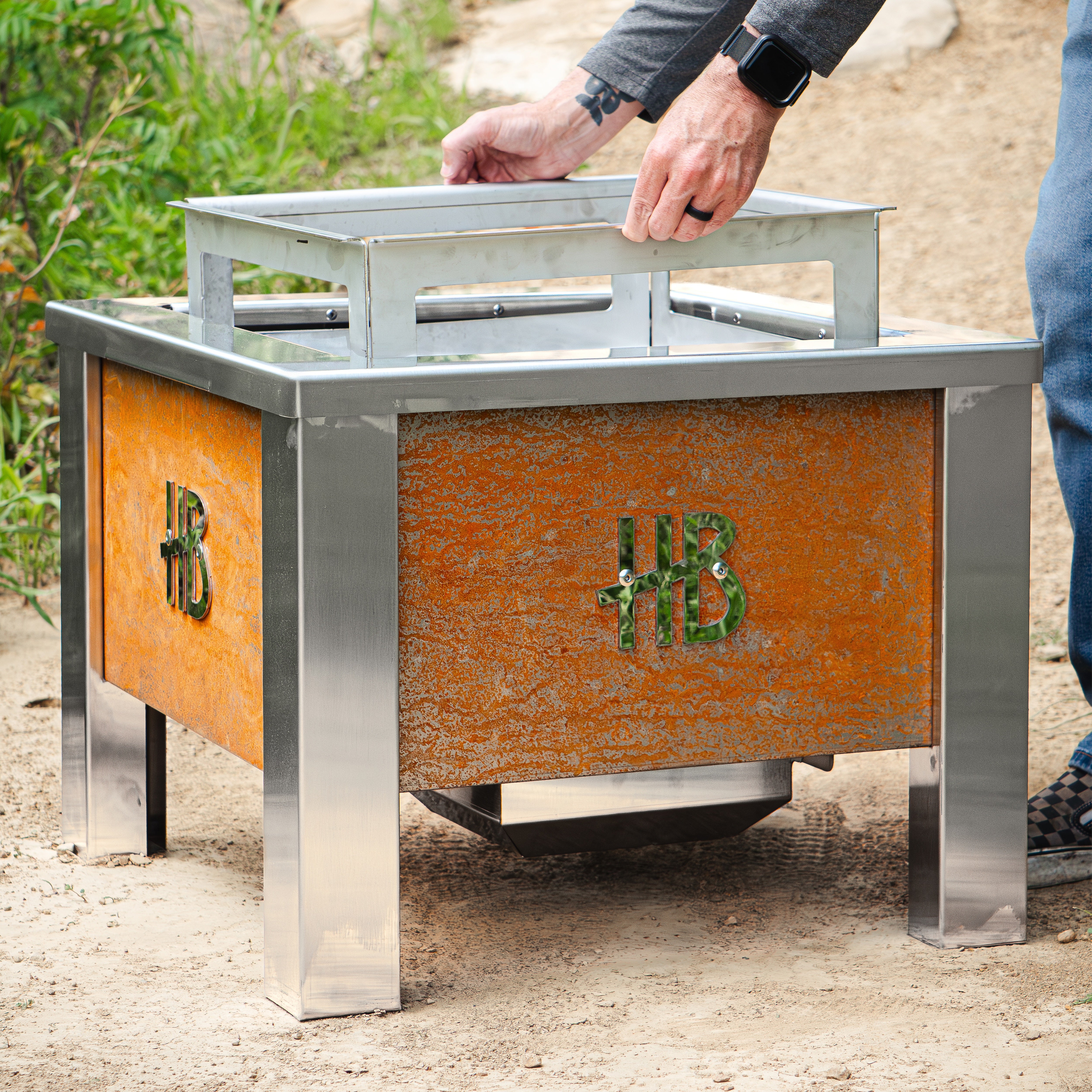 Hasty Bake Fire Pit Grill Grate