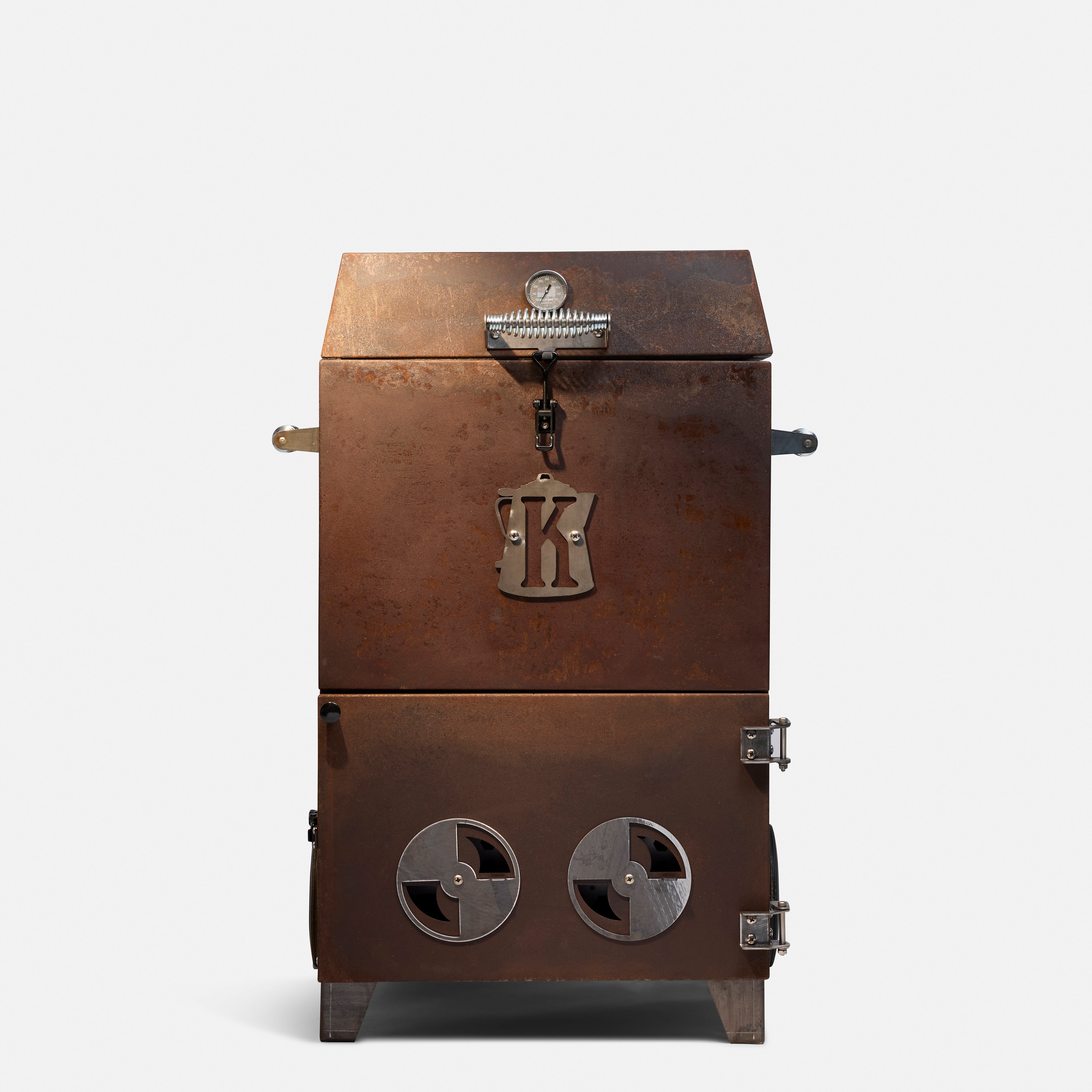 Corten Steel Roughneck Smoker