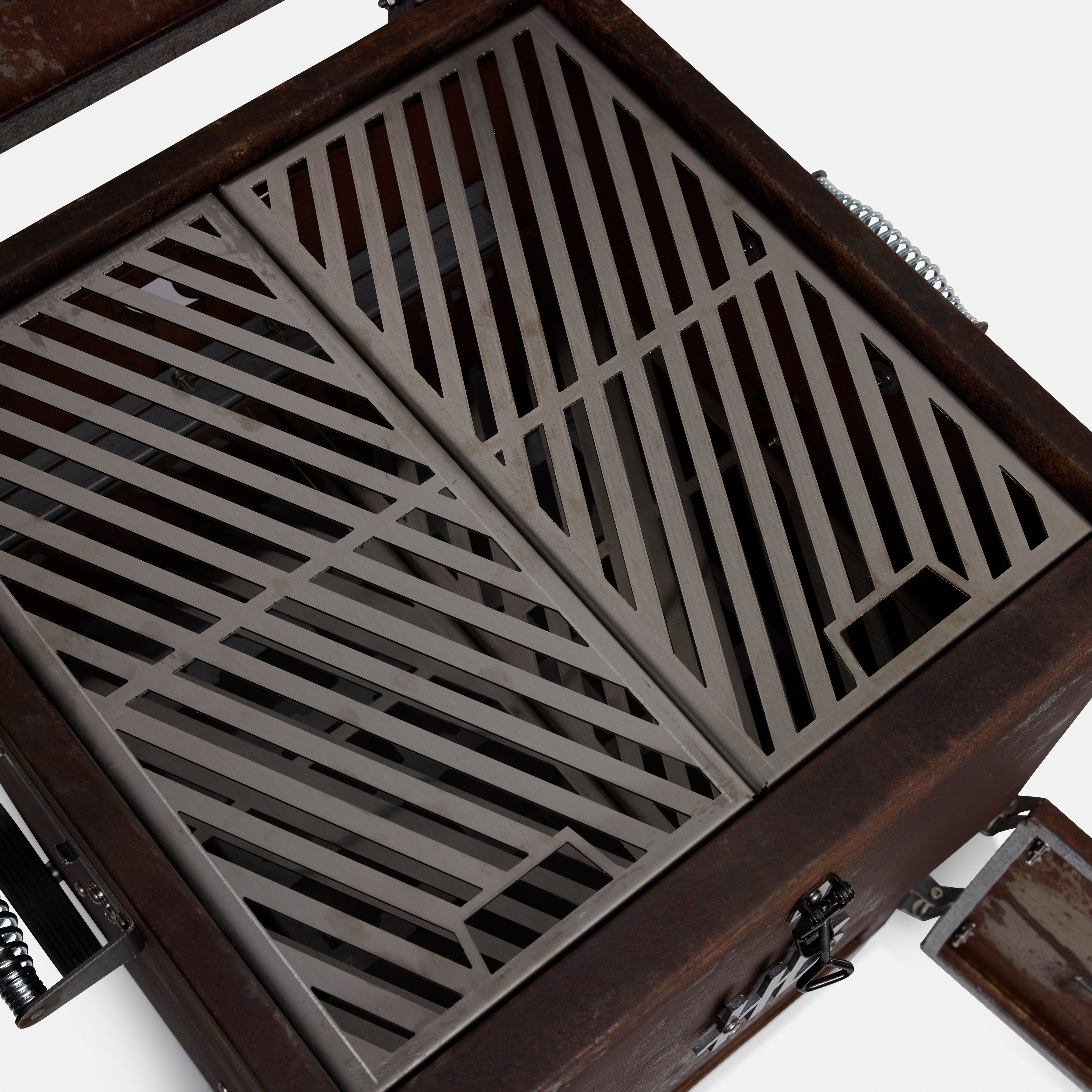 Corten Steel Roughneck Smoker