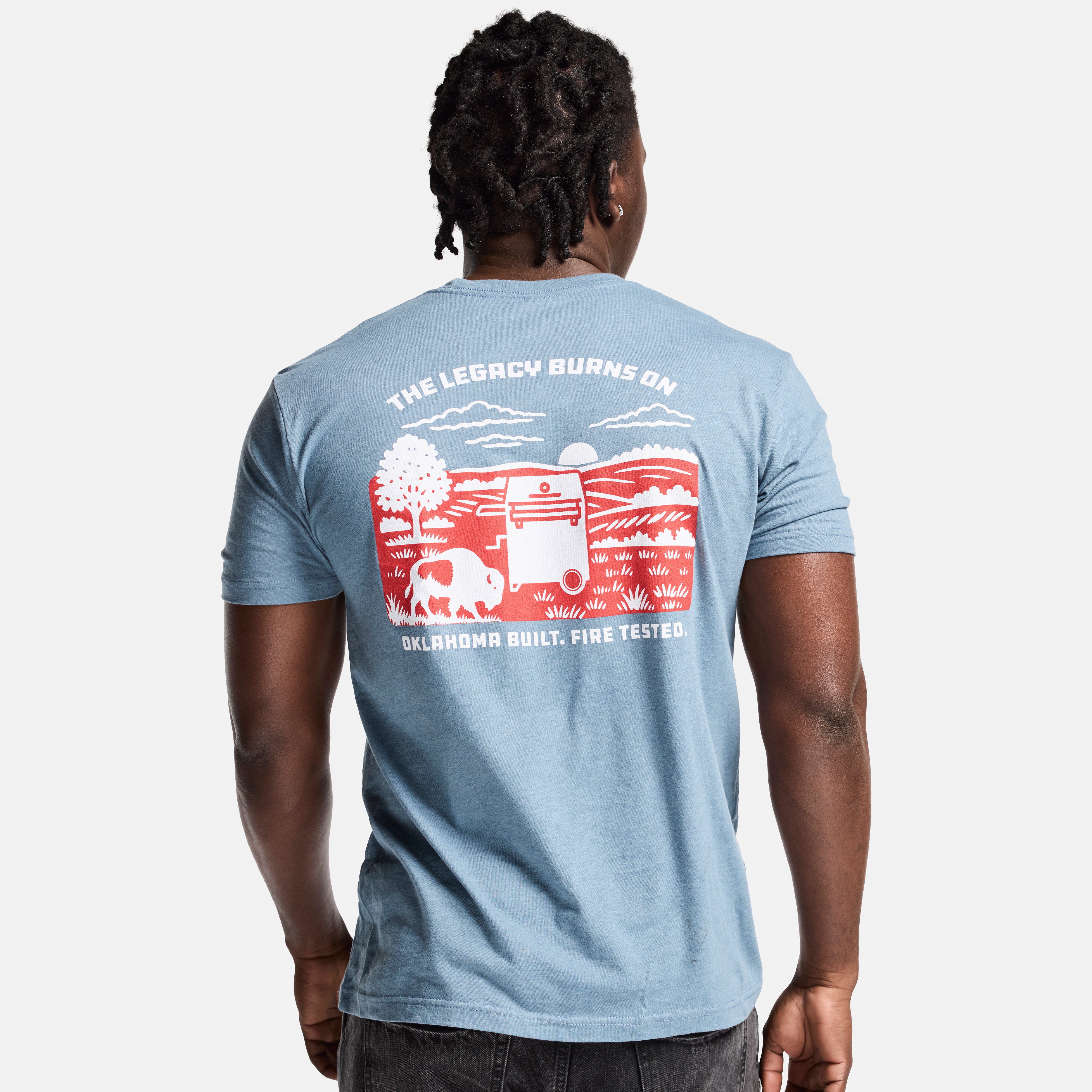 Hasty Bake Legacy Burns On Shirt