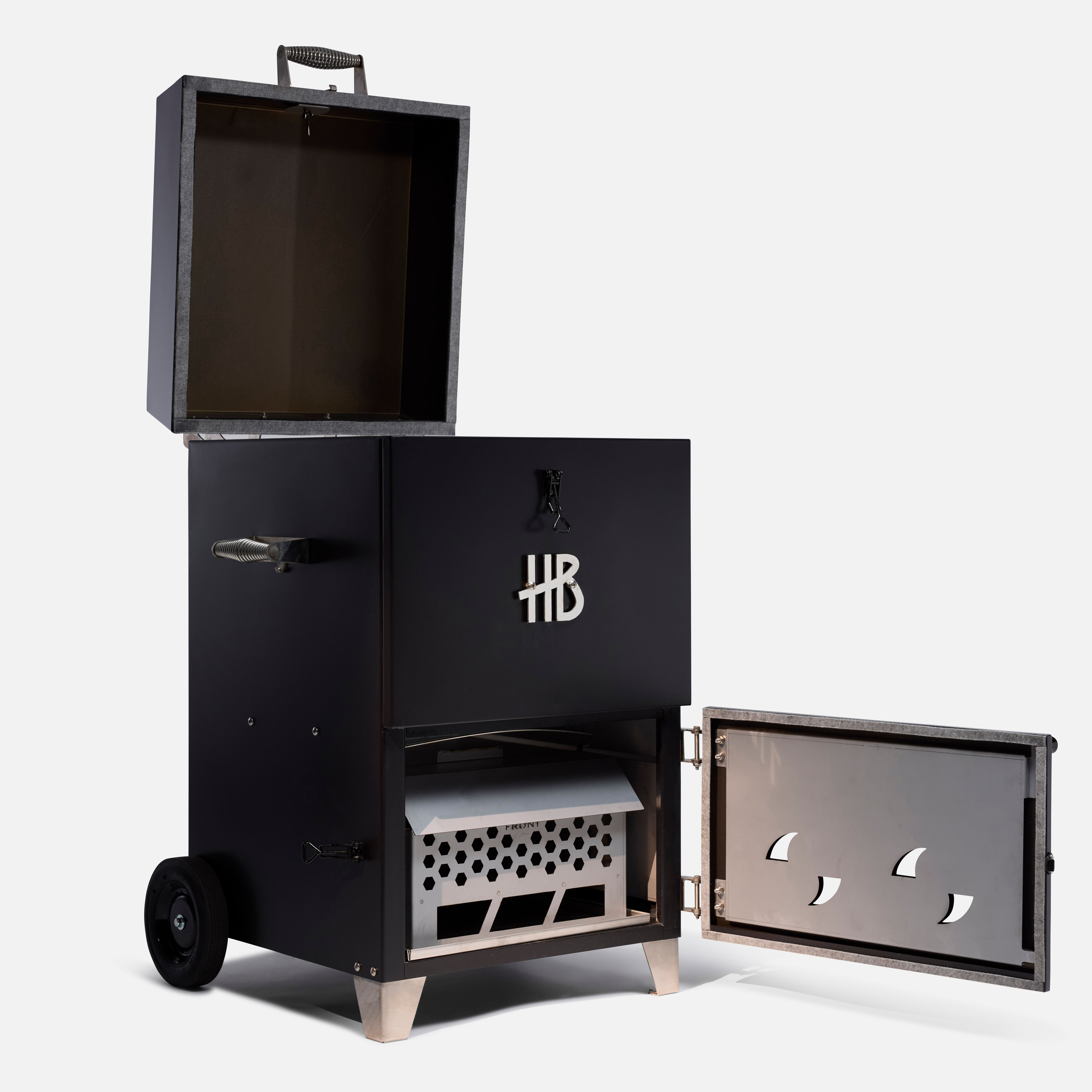 Powder Coated Roughneck Smoker