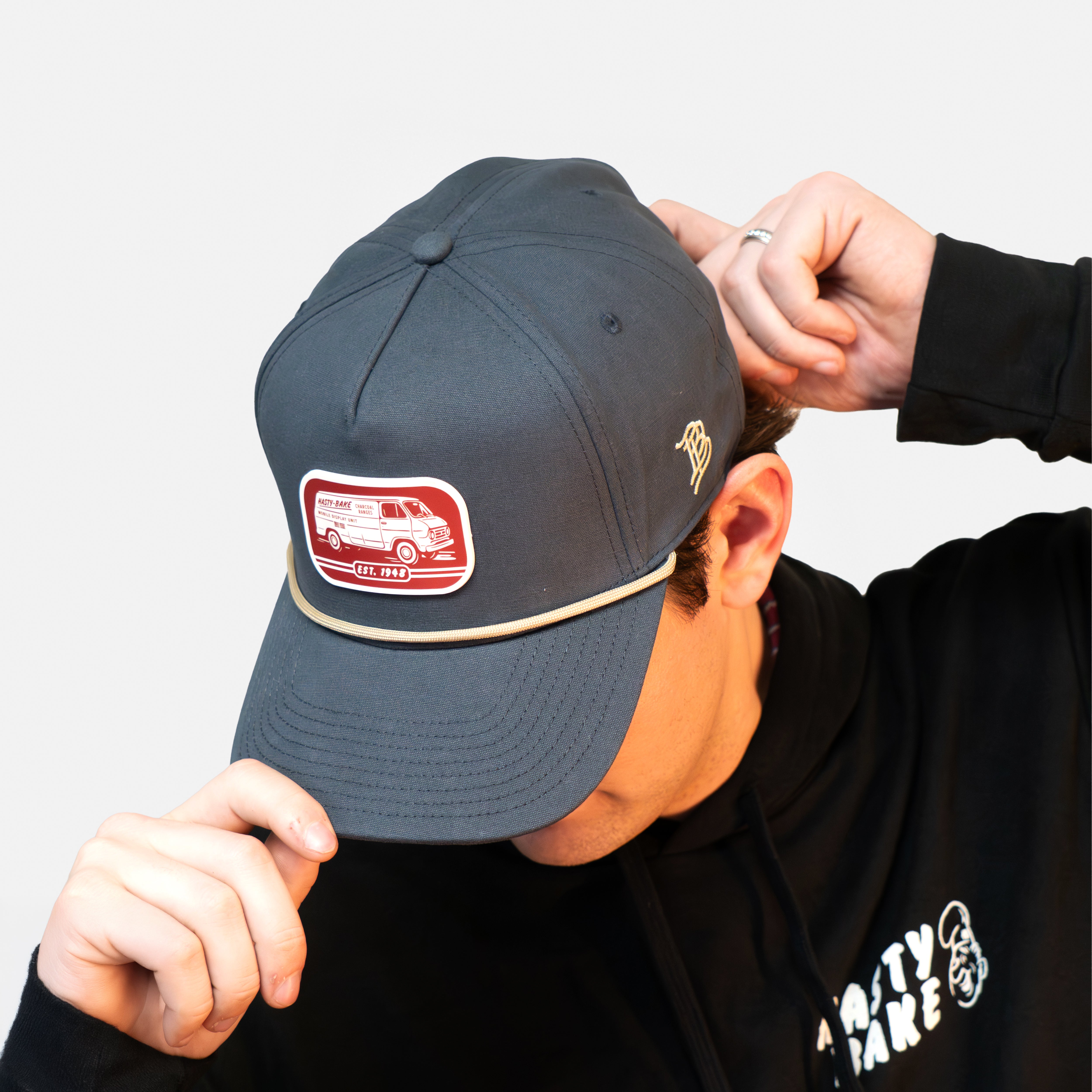 Retro Van Canvas 5 Panel Rope Hat