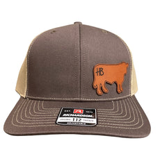 Hasty Bake Leather Cattle Brand Hat