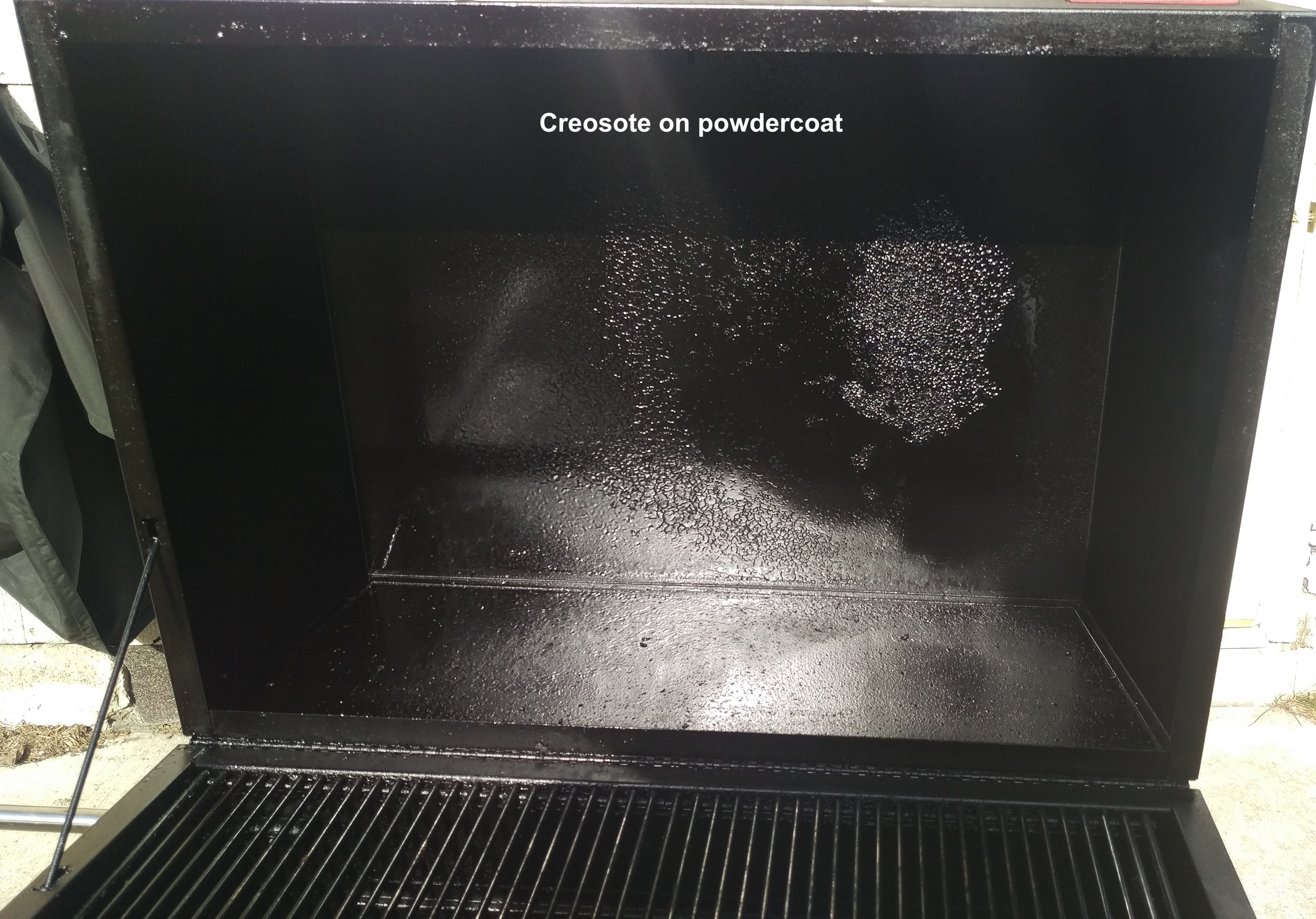 Creosote in Charcoal Grills
