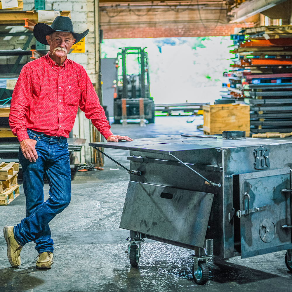 ま*)様 70s 　vendange Western brown setup Hasty Bake Bertha | Kent Rollins Wood-Burning Cowboy Stove