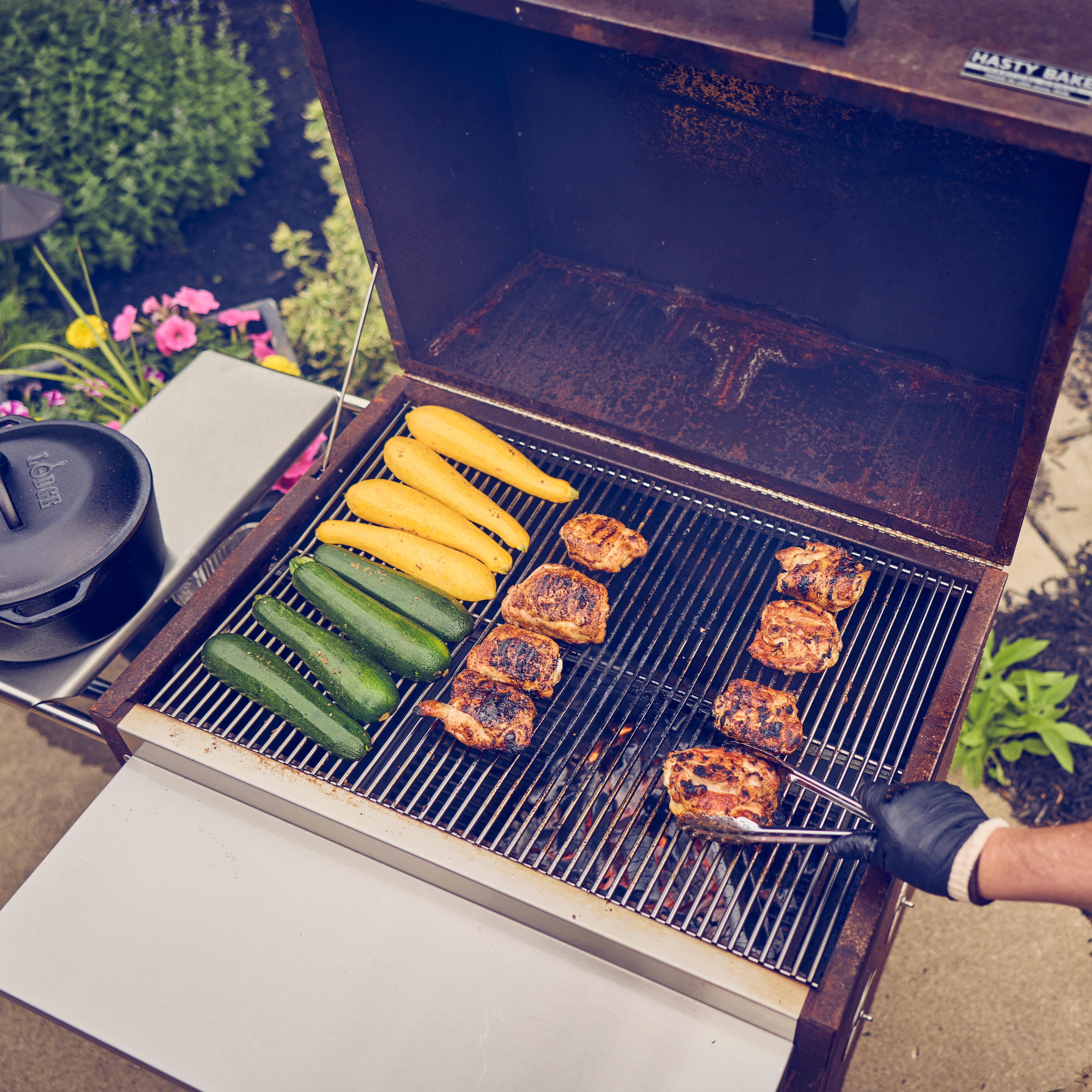 Hasty Bake Legacy 133 - Corten Steel Charcoal Grill