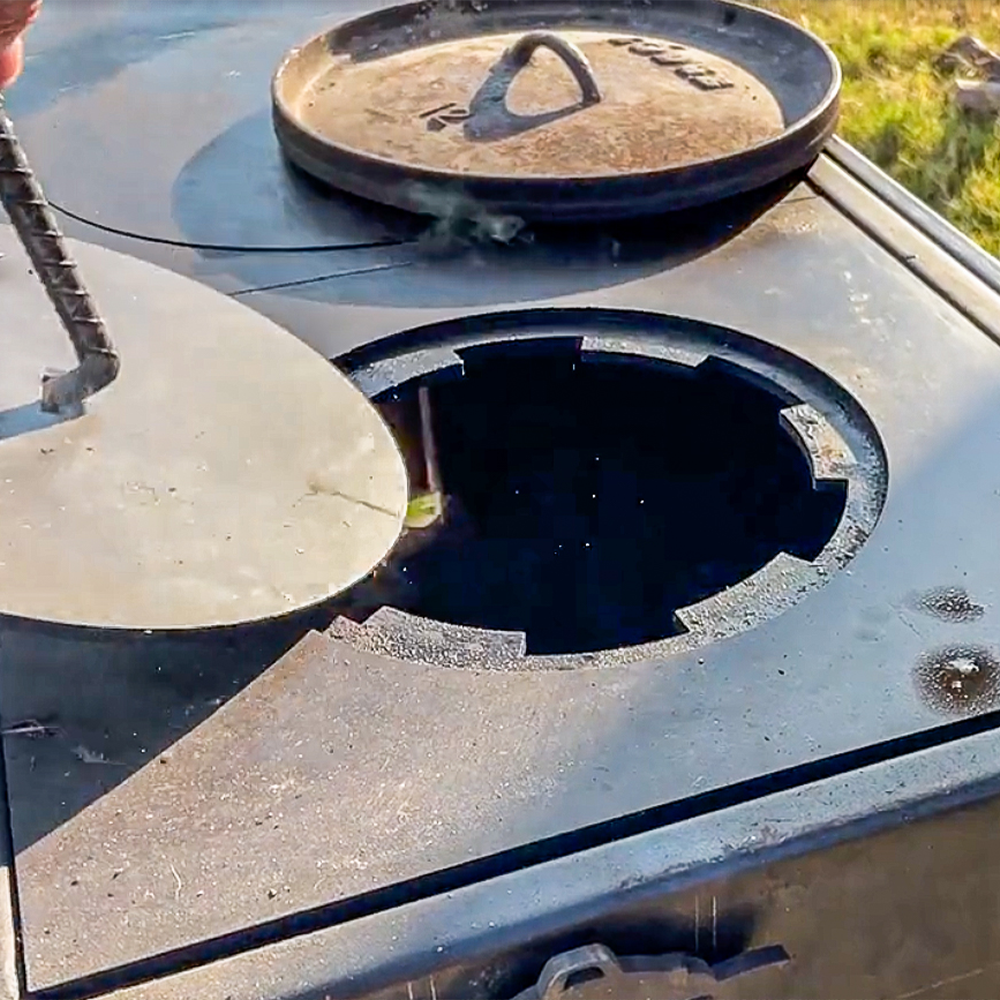 Bertha Cowboy Stove - Kent Rollins x Hasty Bake
