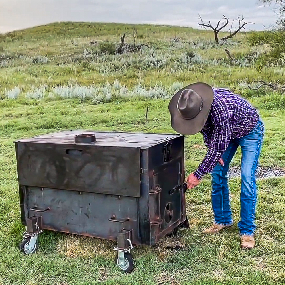 Bertha Cowboy Stove - Kent Rollins x Hasty Bake