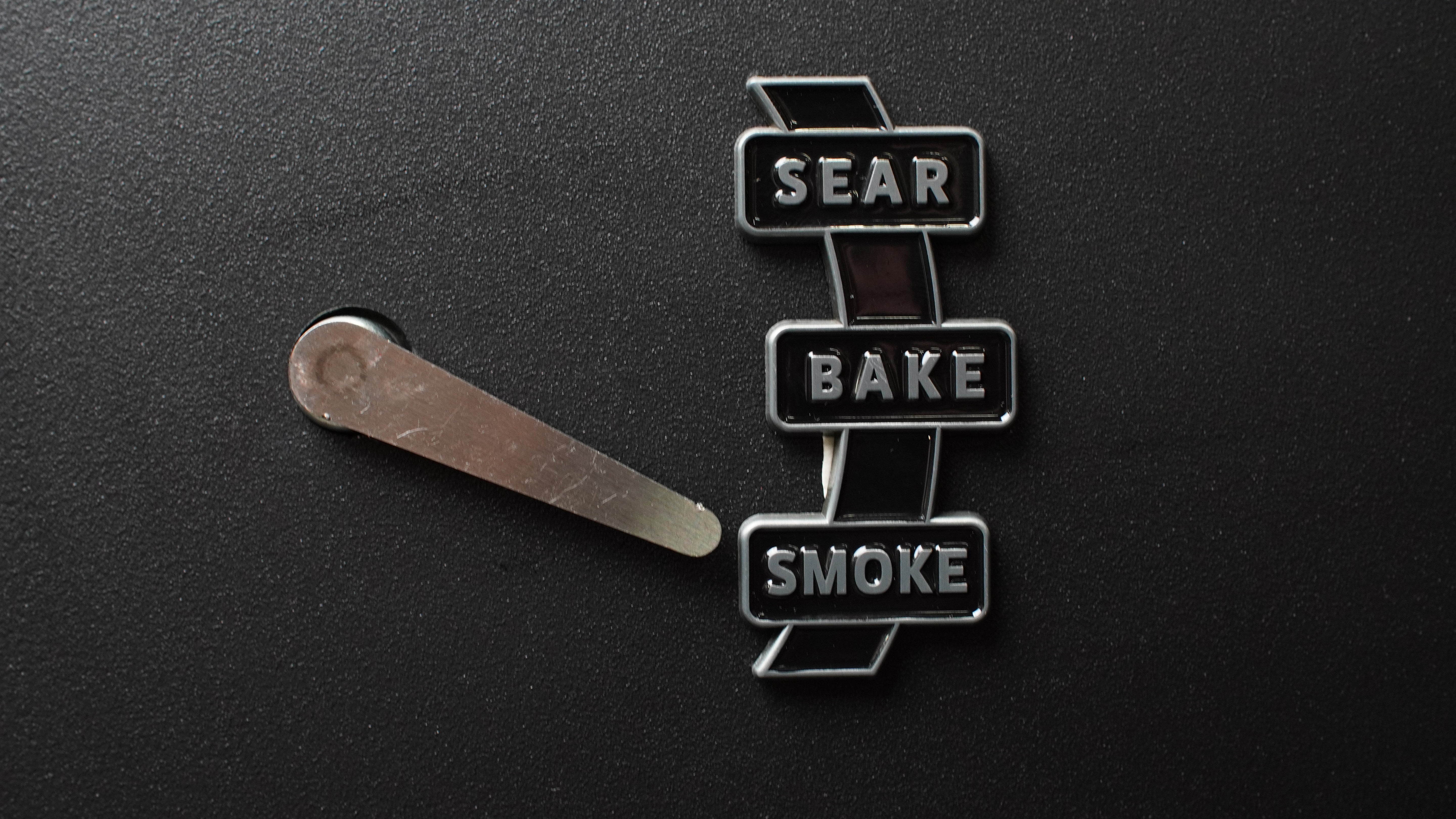 Hasty Bake Black Firebox Logo
