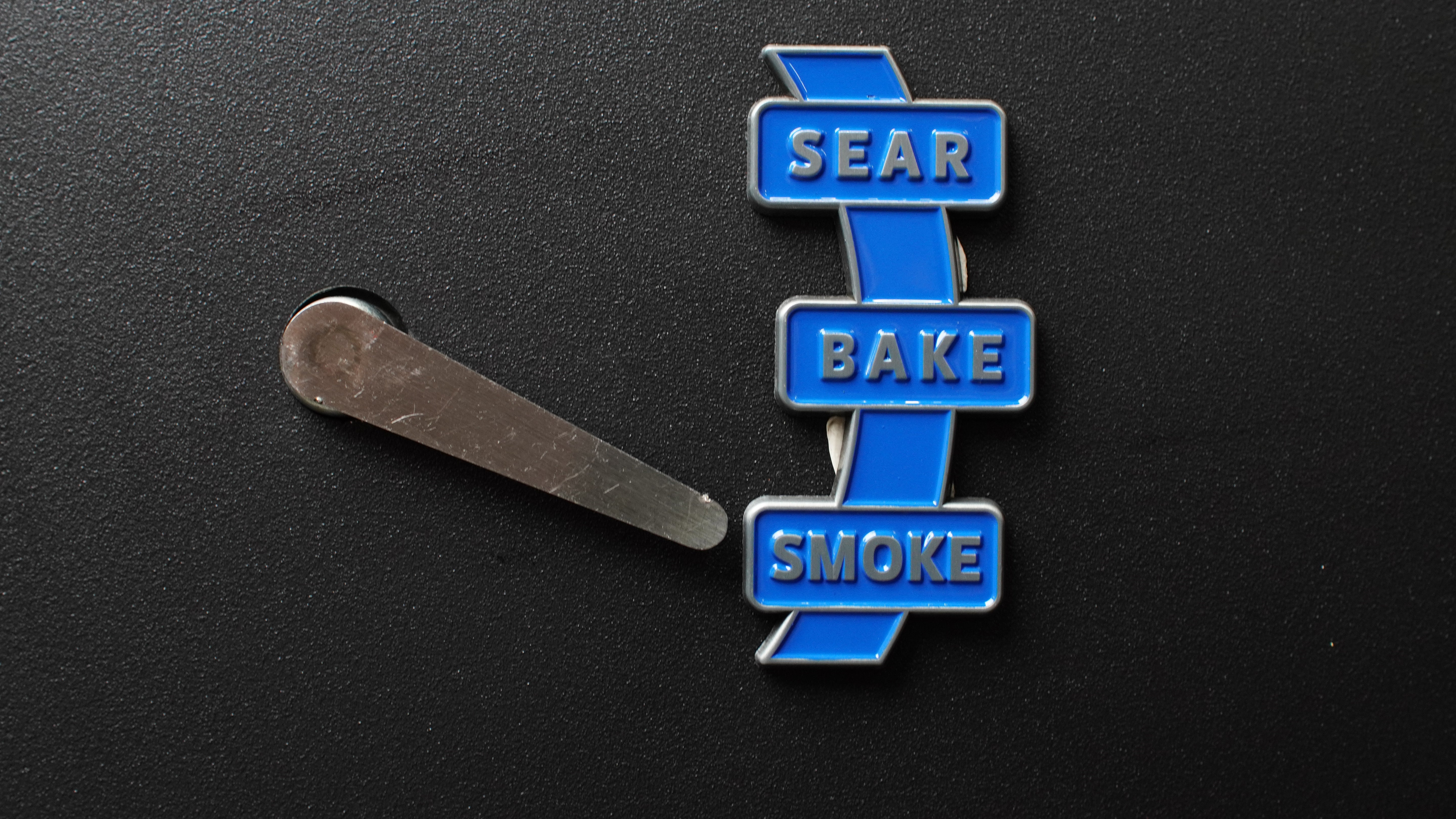 Hasty Bake Royal Blue Firebox Logo