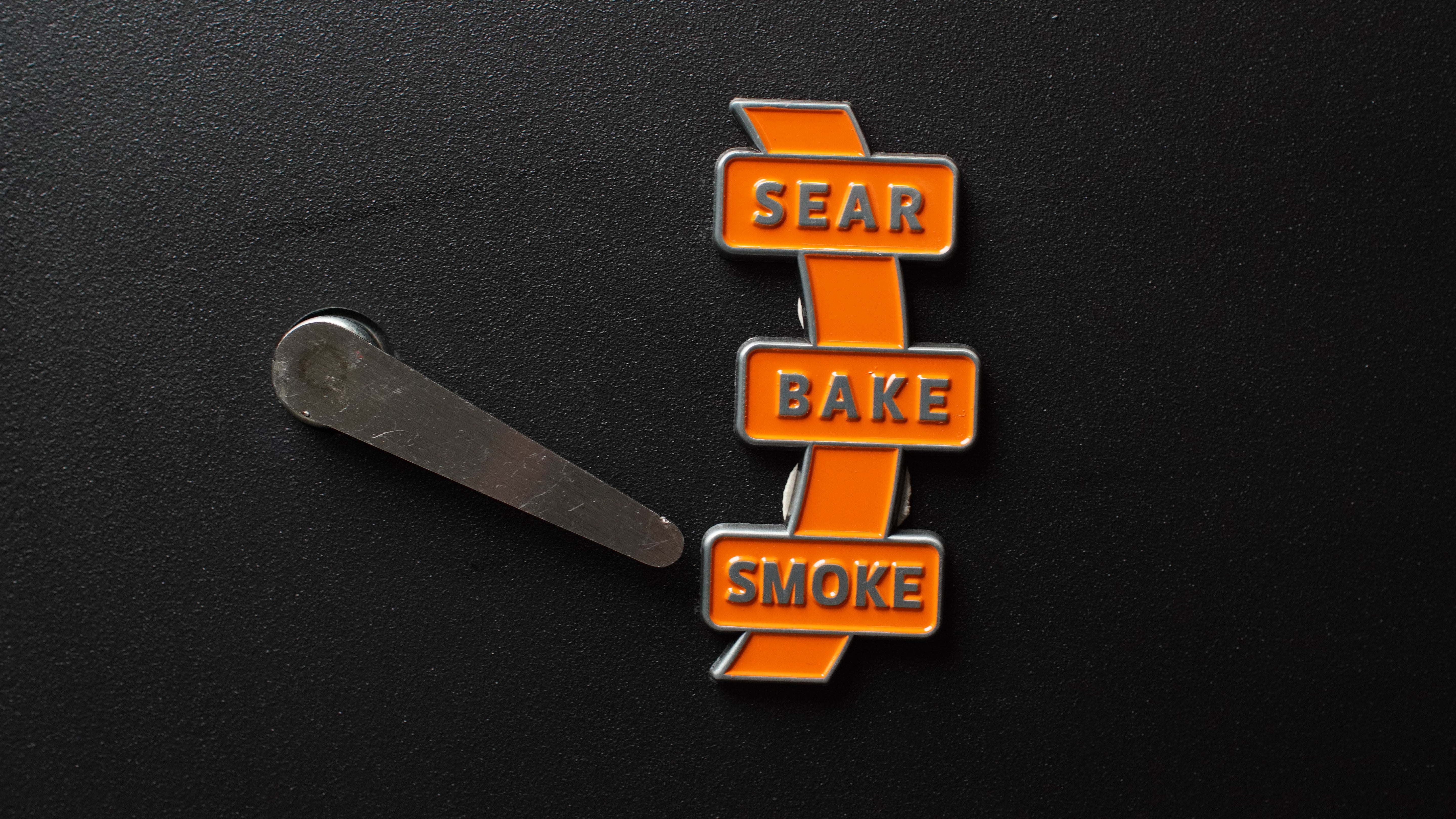 Hasty Bake Burnt Orange Firebox Logo