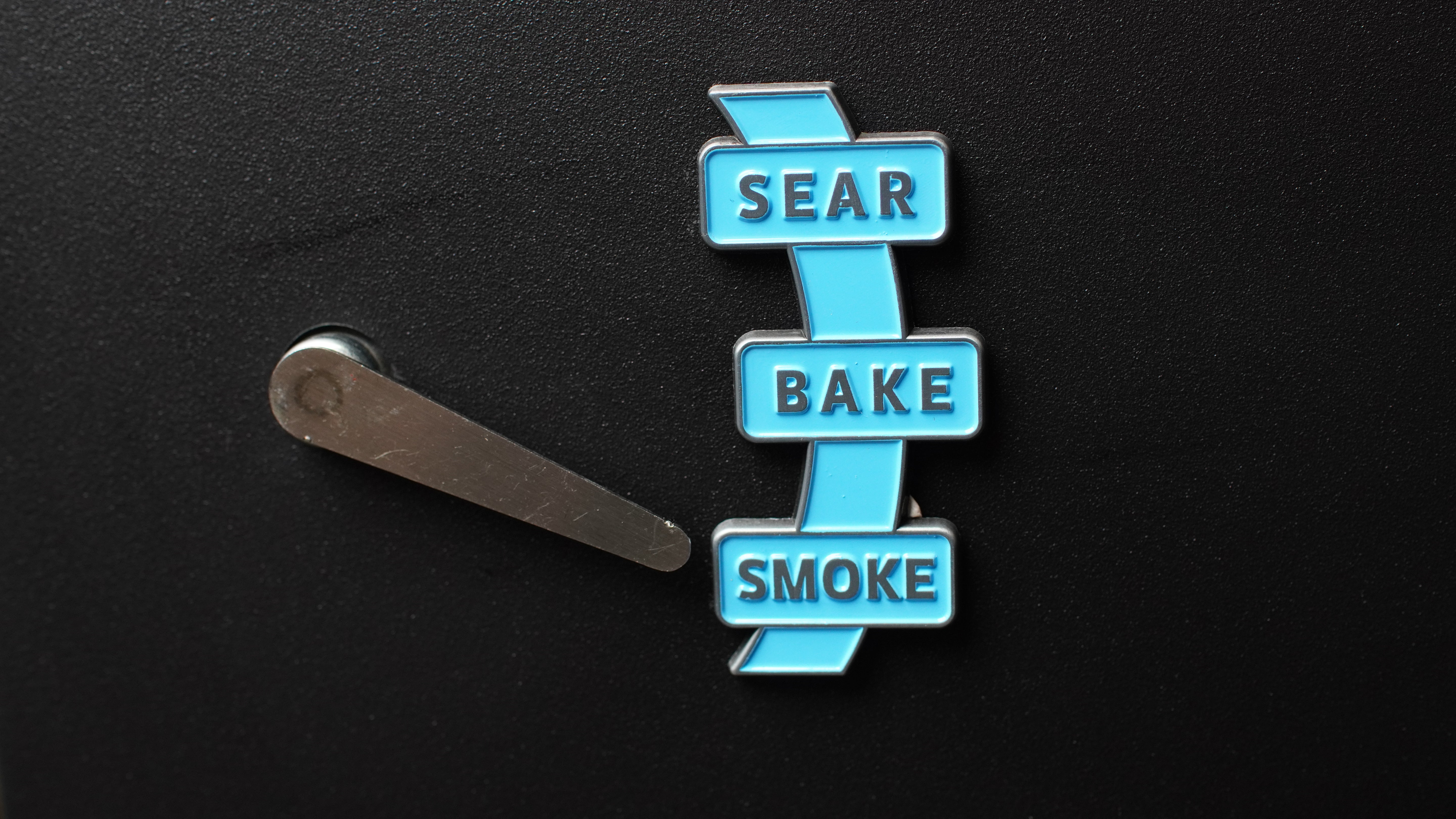 Hasty Bake Light Blue Firebox Logo