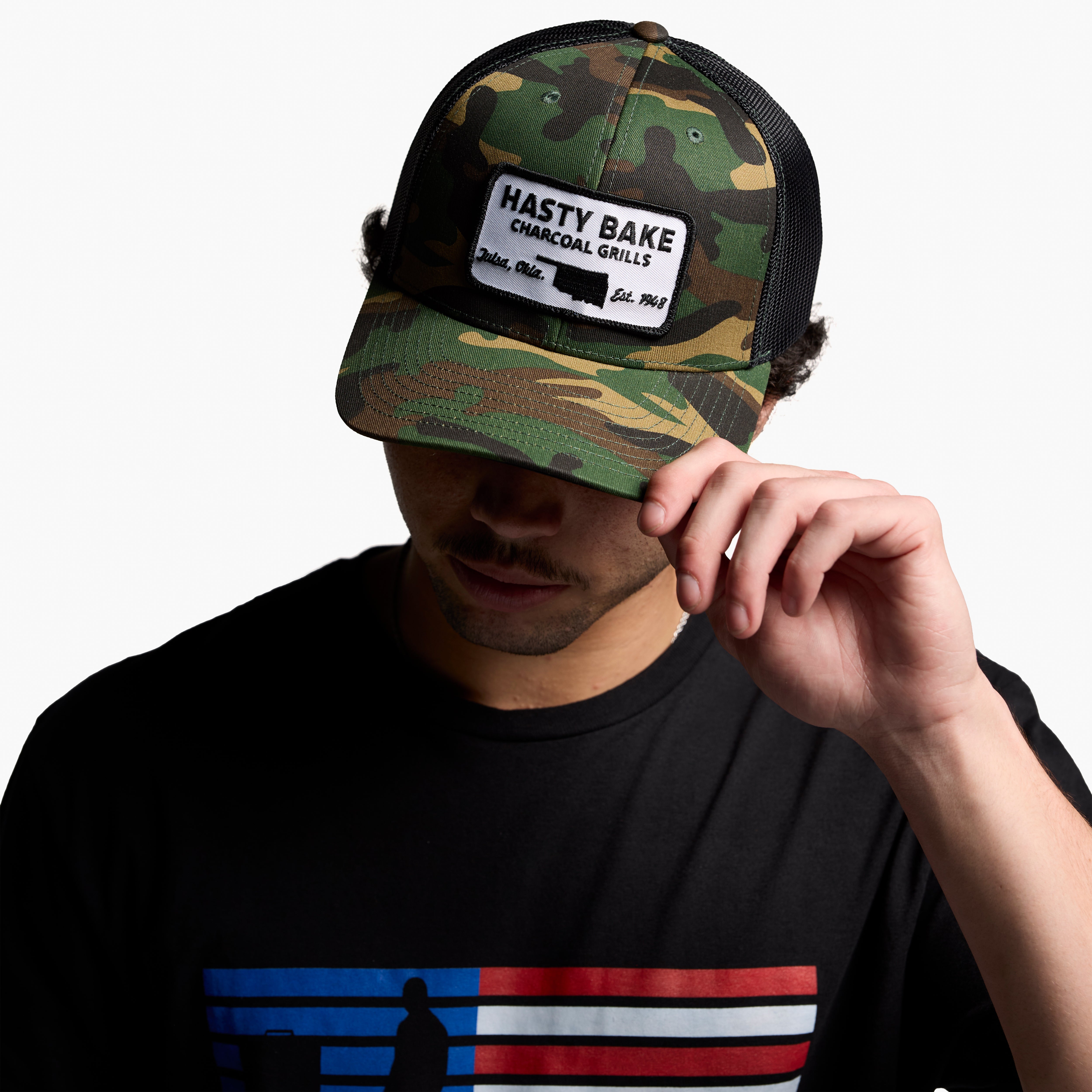 Camo Patch Hat