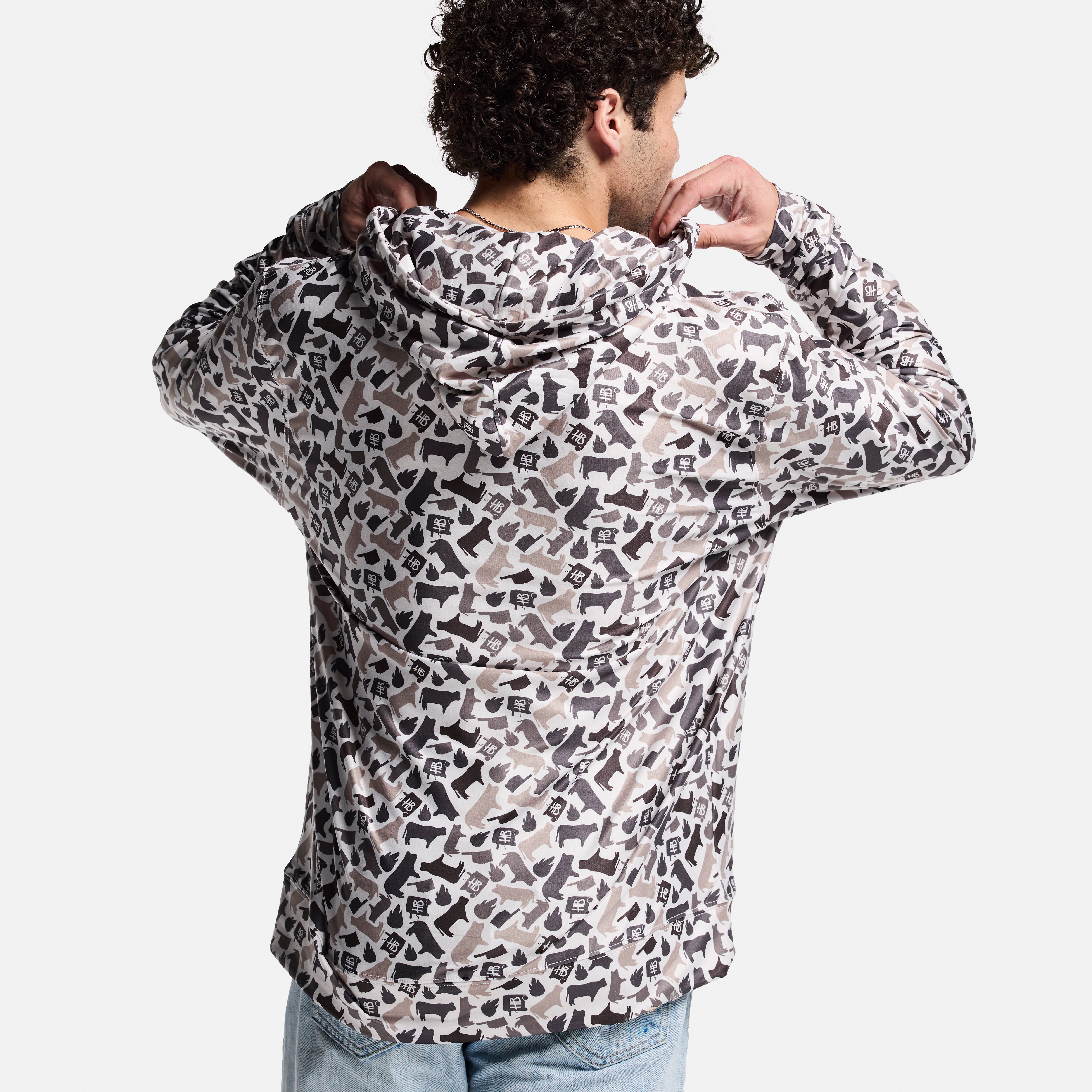 Hasty Bake Fore Fathers Camo Performance Hoodie