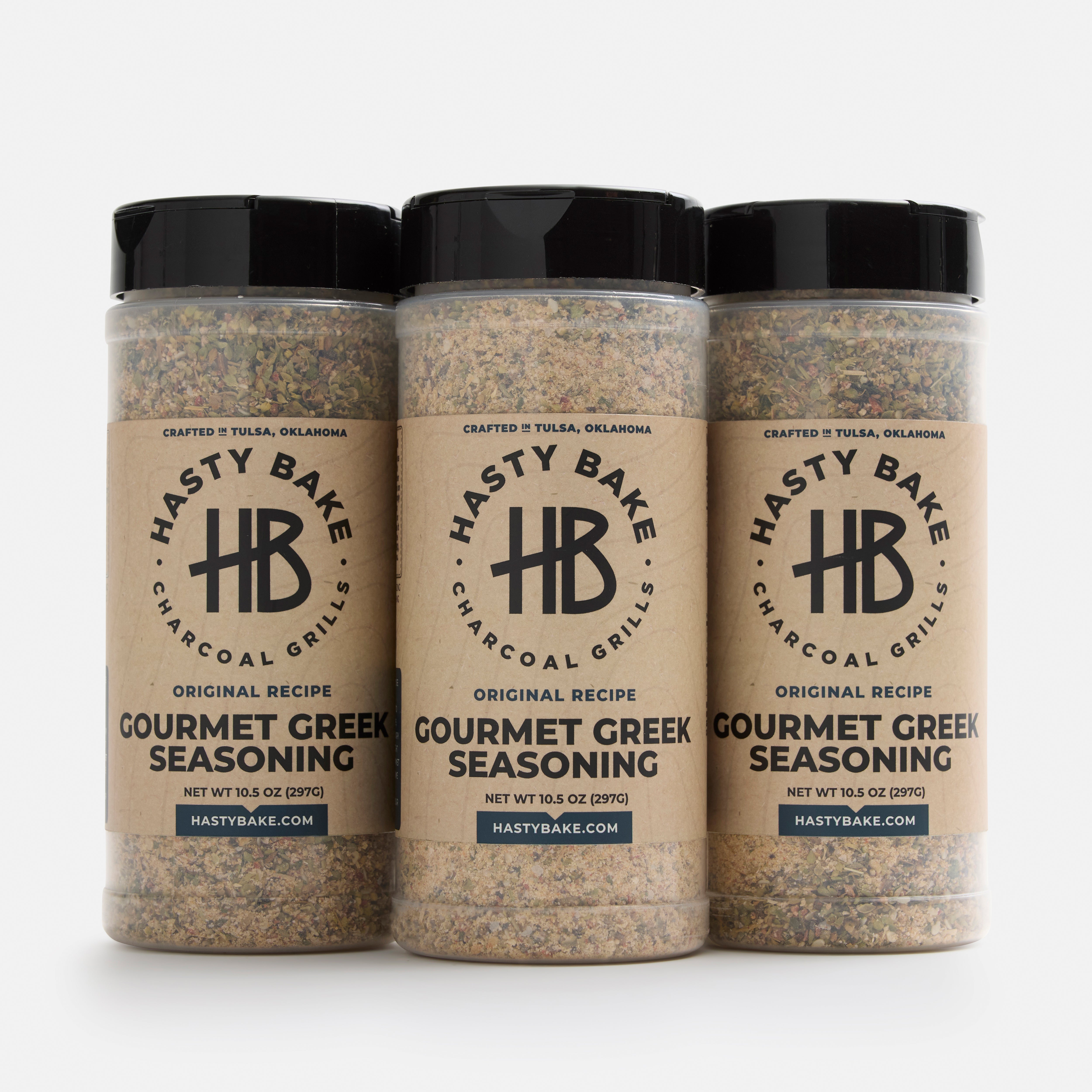 3 Pack Hasty Bake Gourmet Greek Seasoning