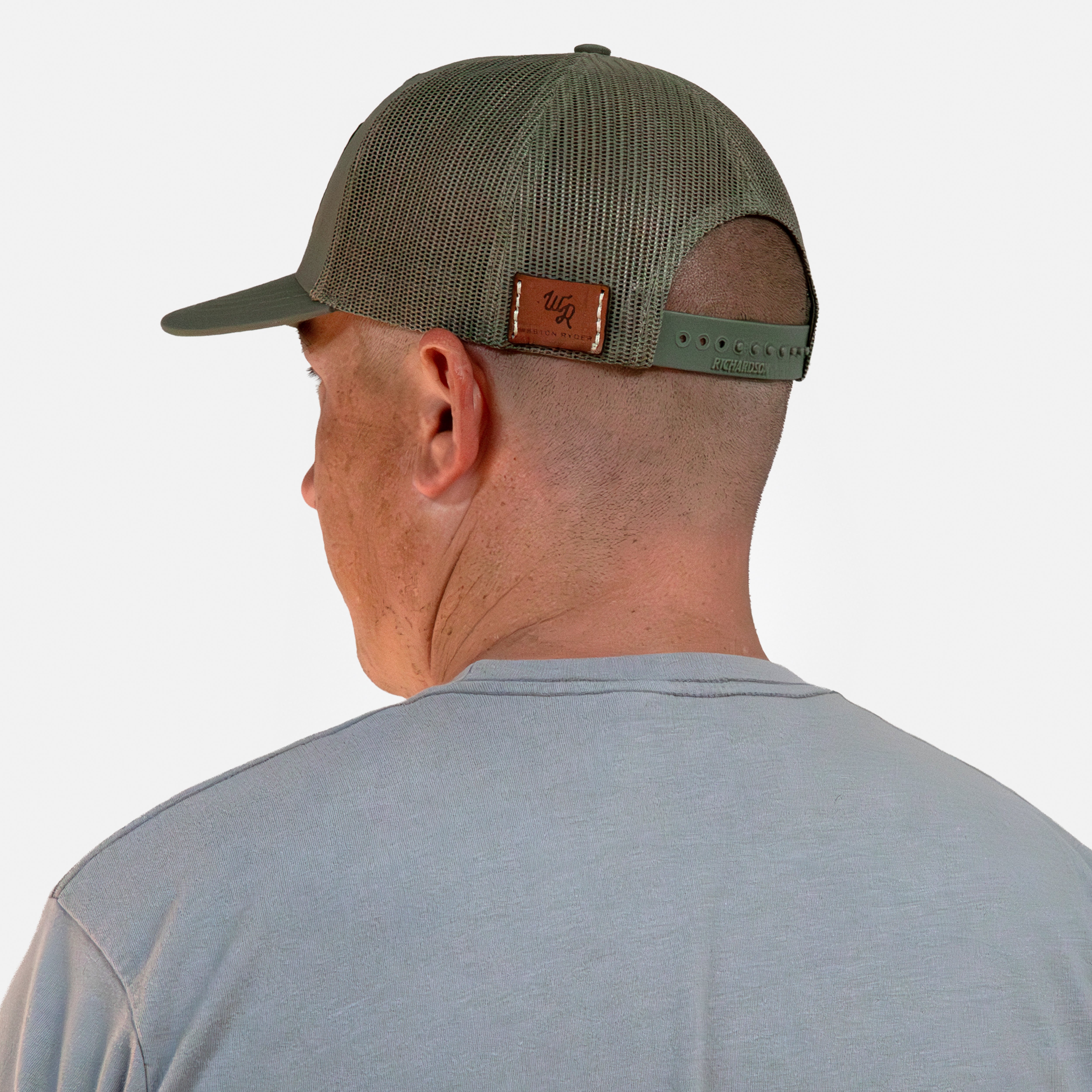 Hasty Bake Leather Patch Trucker Hat
