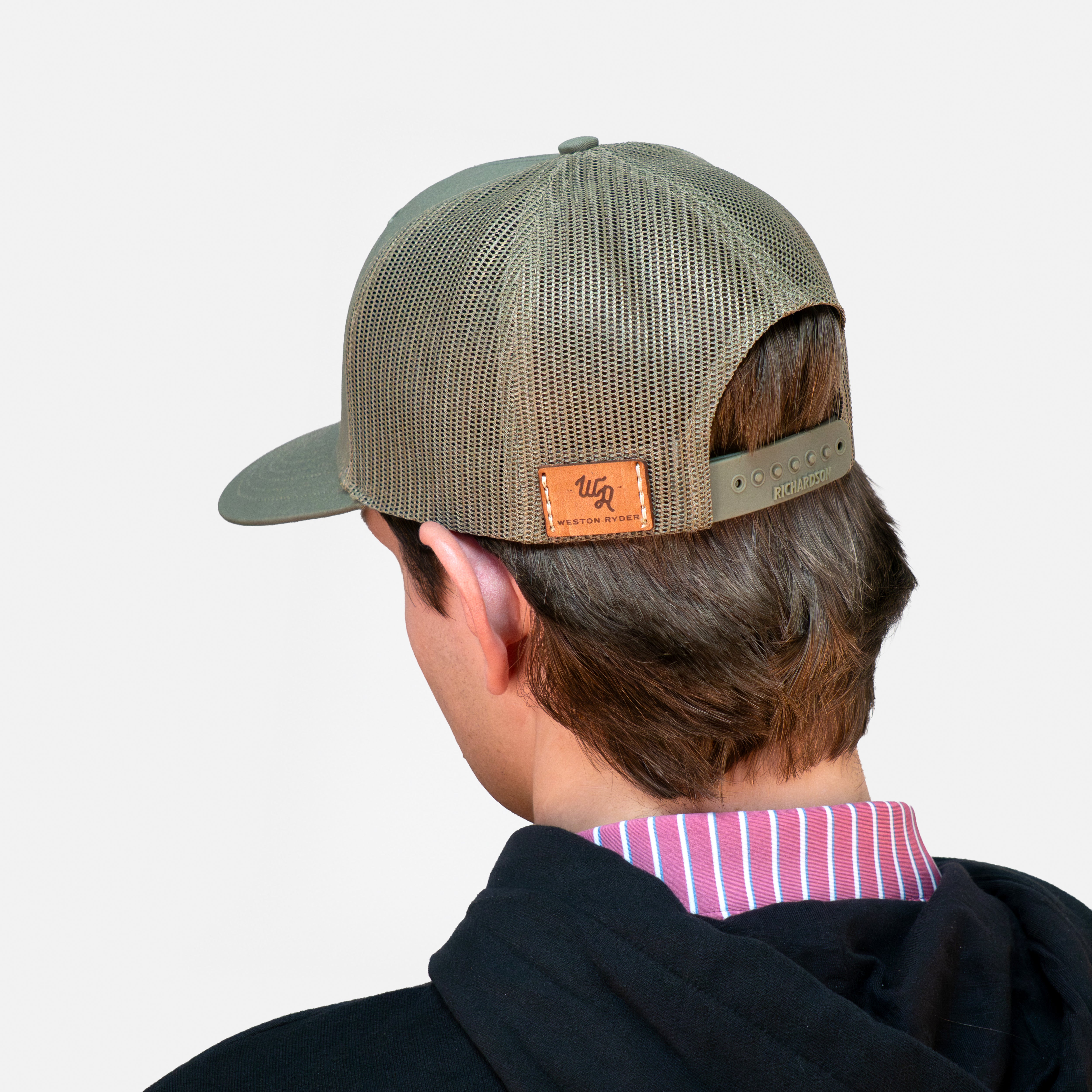 Hasty Bake Leather Patch Trucker Hat