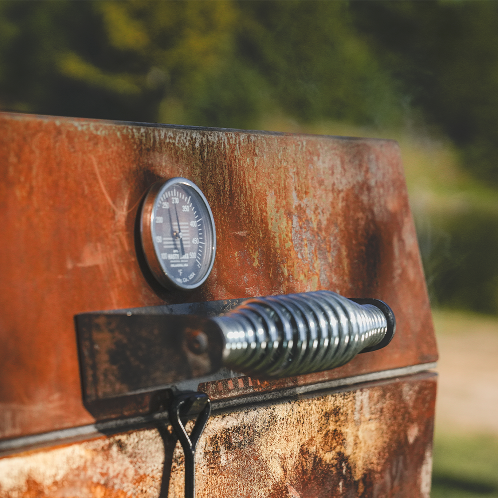 Corten Steel Roughneck Smoker