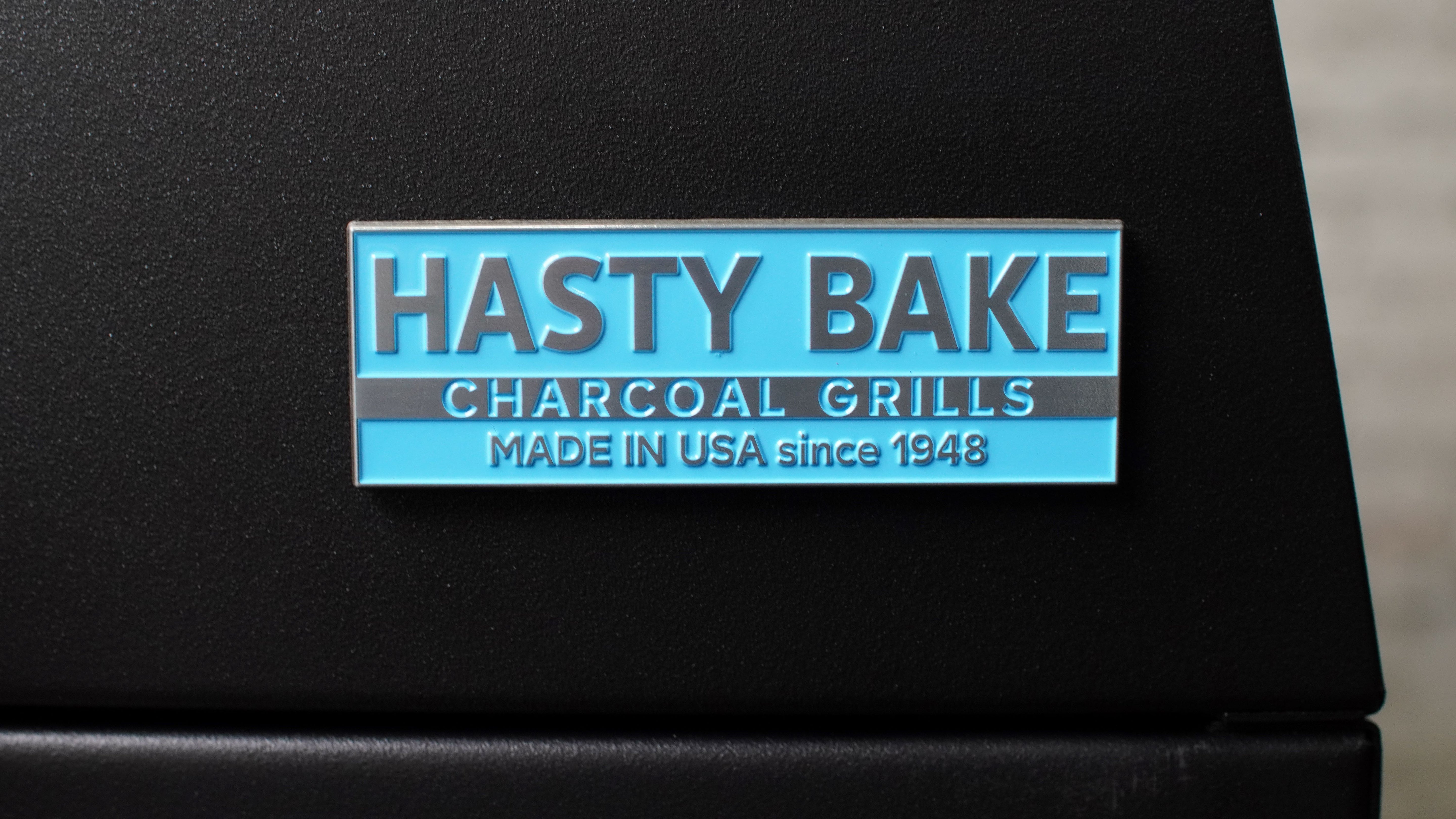 Hasty Bake Light Blue Hood Logo