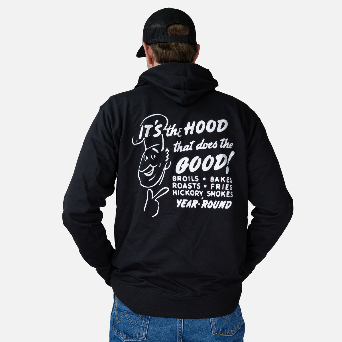 Hasty Bake Vintage Hood Hoodie