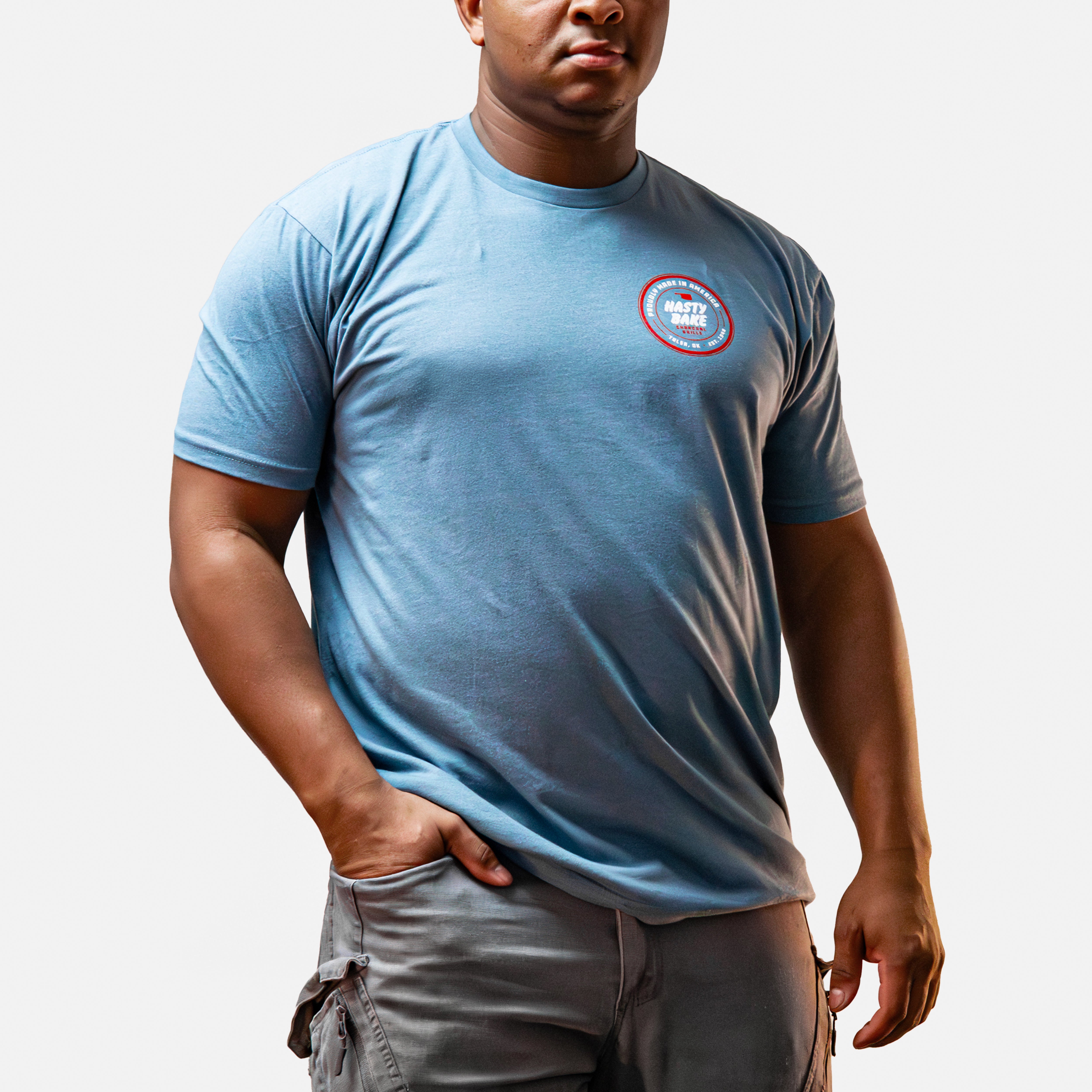 Hasty Bake Legacy Burns On Shirt