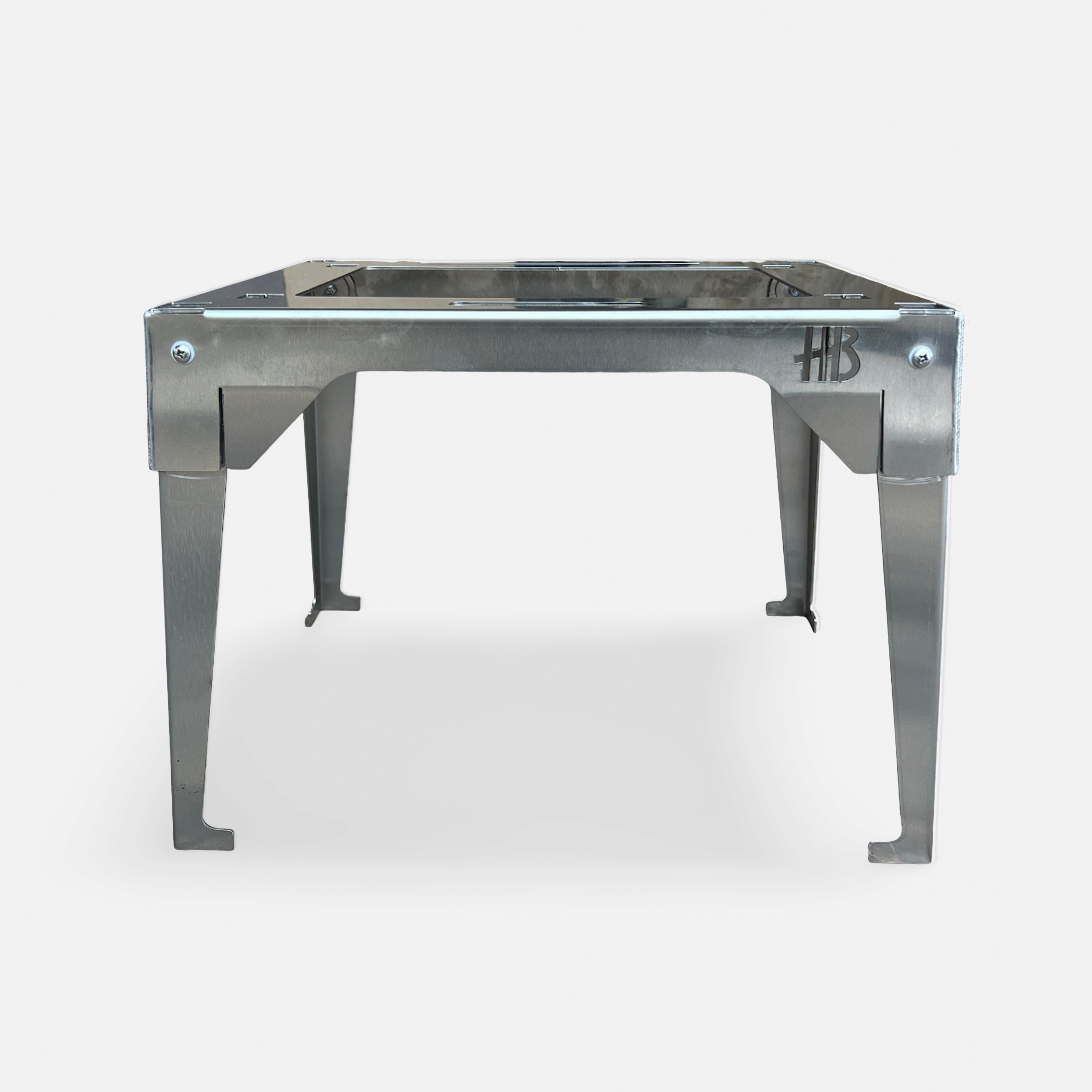 Ranger Portable Grill Stand - Stainless Steel Collapsible
