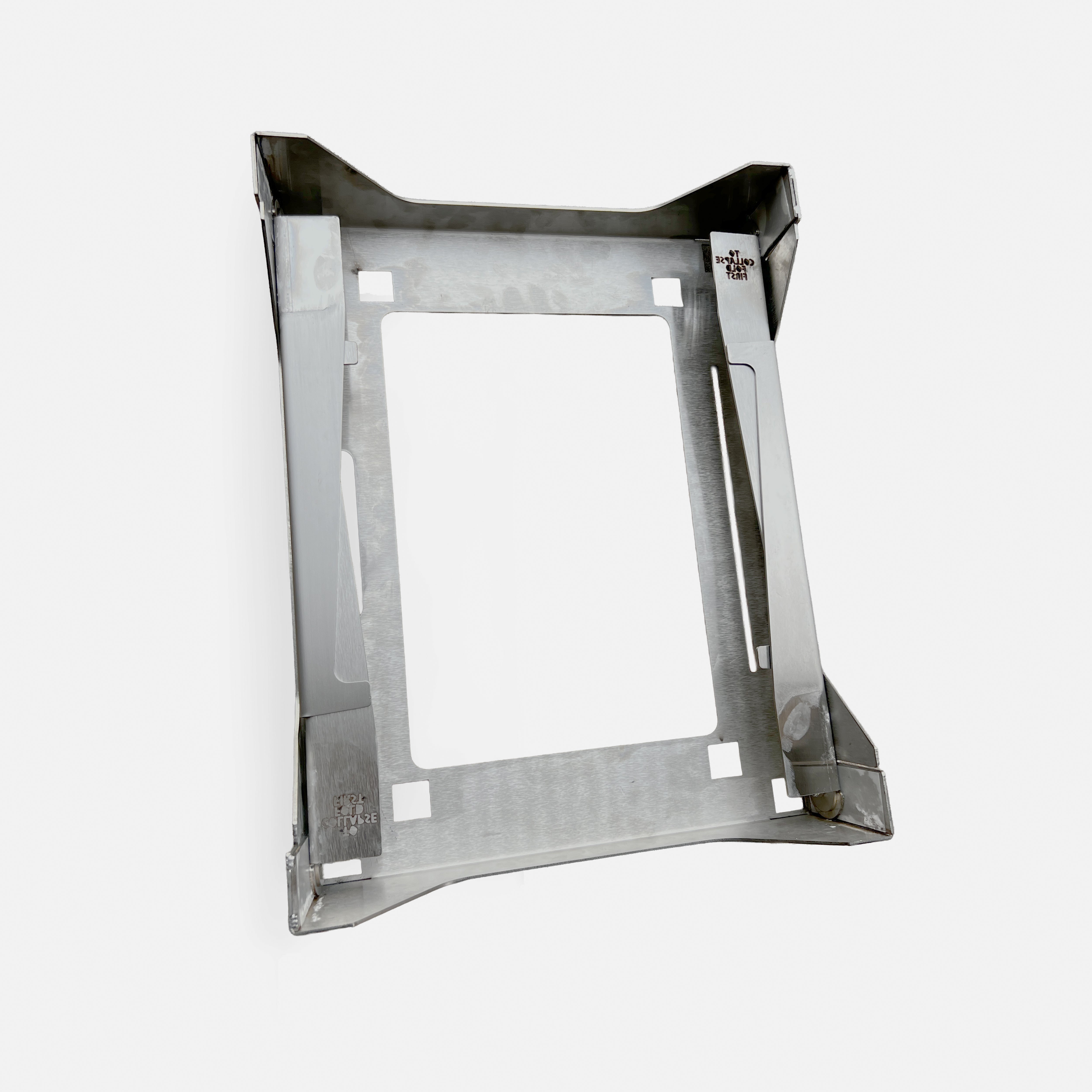 Ranger Portable Grill Stand - Stainless Steel Collapsible