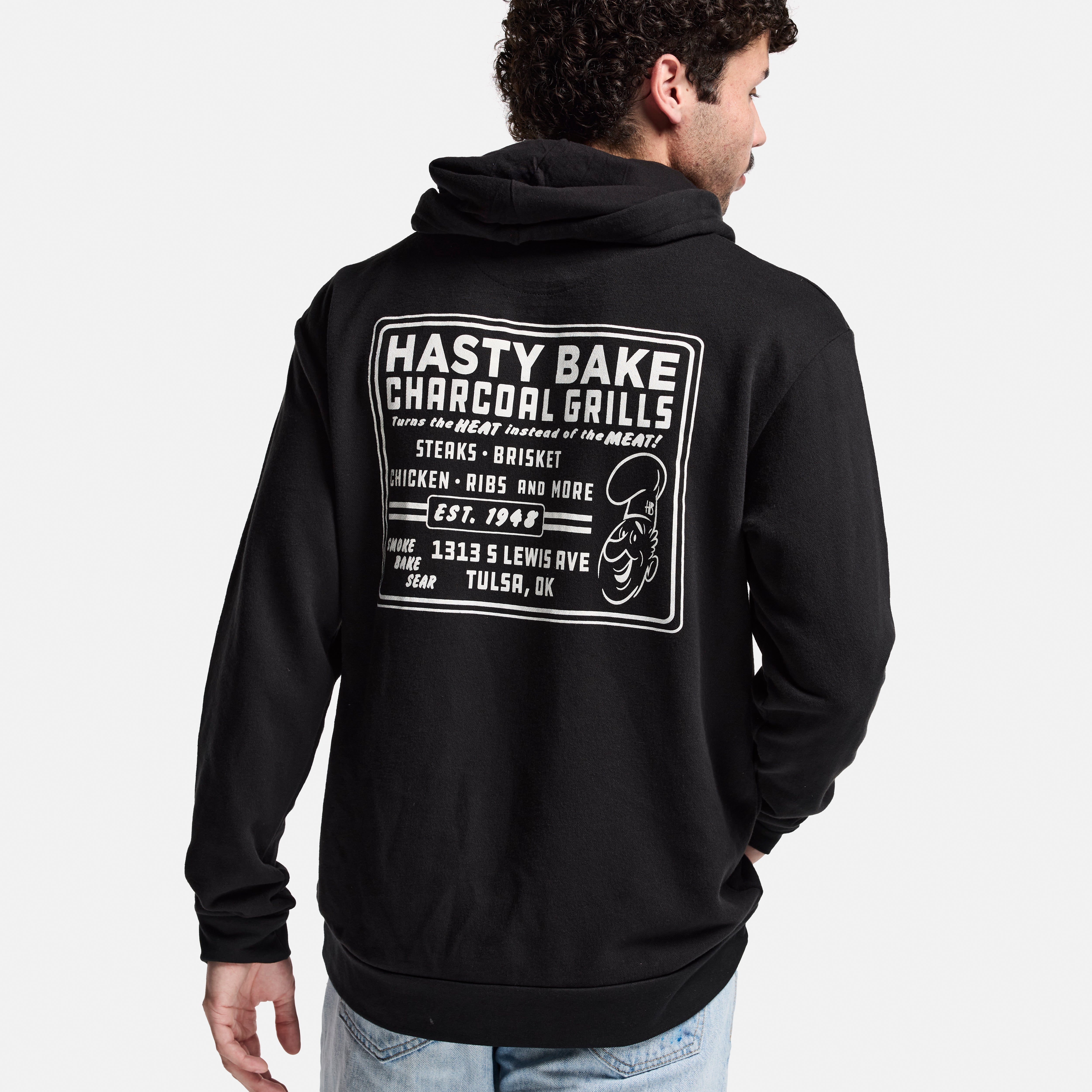 Hasty Bake Mr. Hasty Retro Hoodie