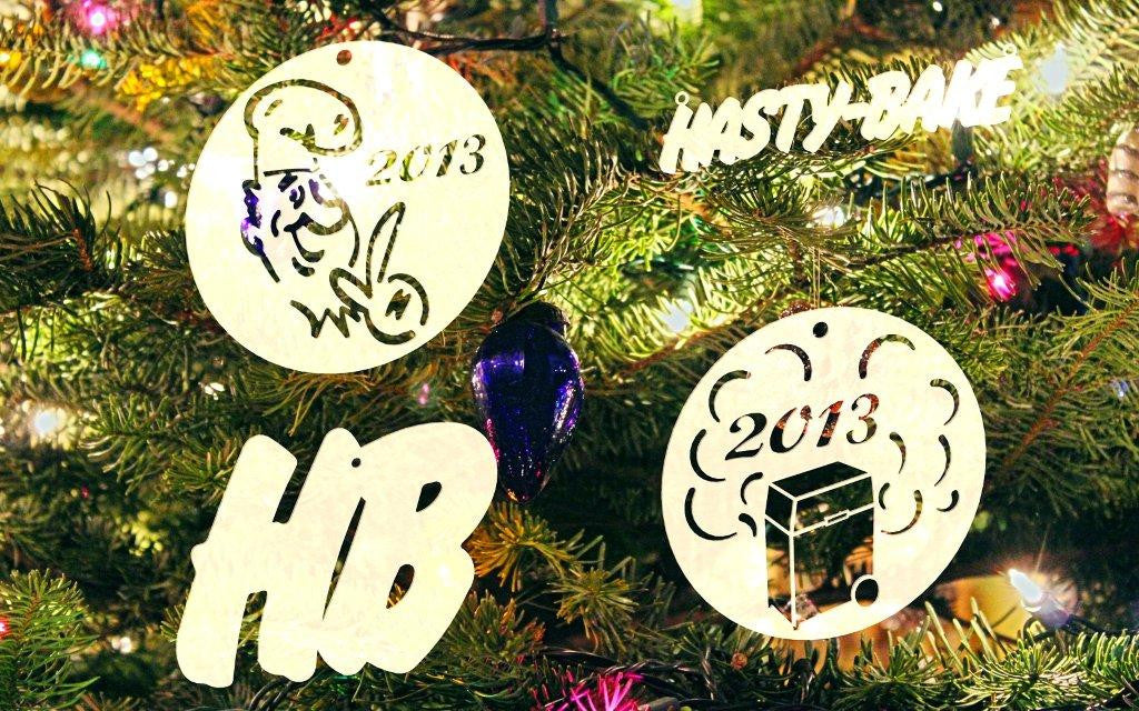 Hasty Bake Christmas Ornaments