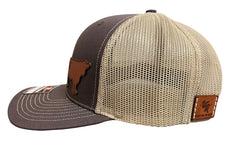 Hasty Bake Leather Cattle Brand Hat