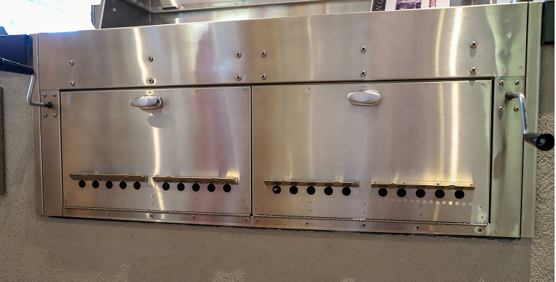 Hastings 290 (Built In) Front Vents Hasty Bake Charcoal Grill