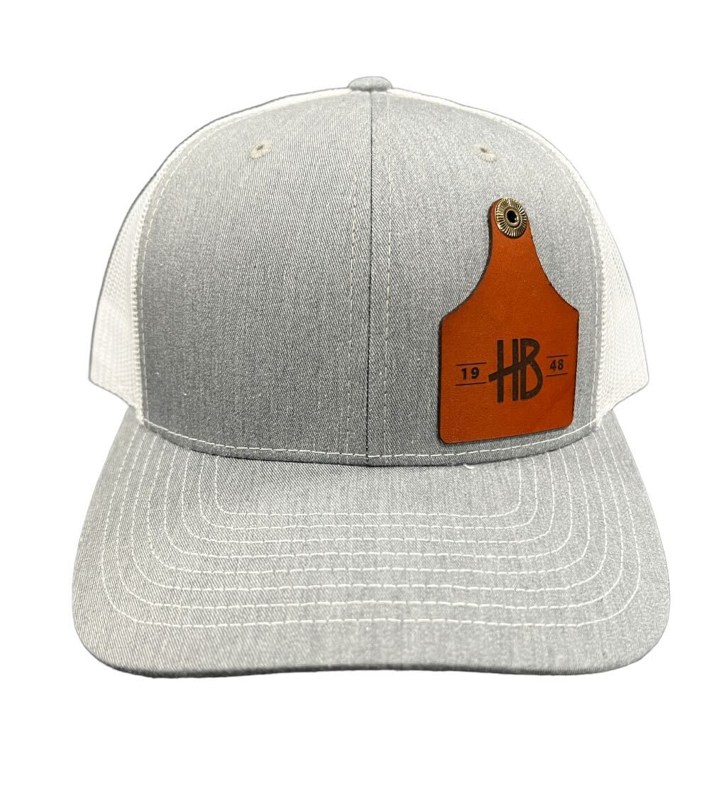 Hasty Bake Leather Cattle Ear Tag Hat