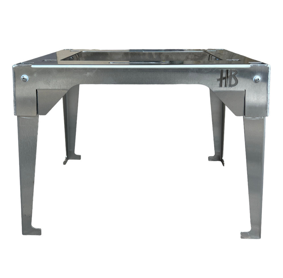 Ranger Portable Grill Stand - Stainless Steel Collapsible