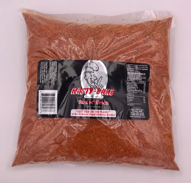 Hasty Bake Rub N Spice Seasoning 5lb Bag