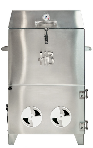 Stainless Steel Roughneck Barrel Smoker – Hasty Bake Charcoal